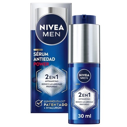 NIVEA MEN POWER Антивозрастная сыворотка 2-в-1 против морщин и против старения, 30 мл
NIVEA MEN POWER Антивозрастная сыворотка 2-в-1 против морщин и против старения, 30 мл