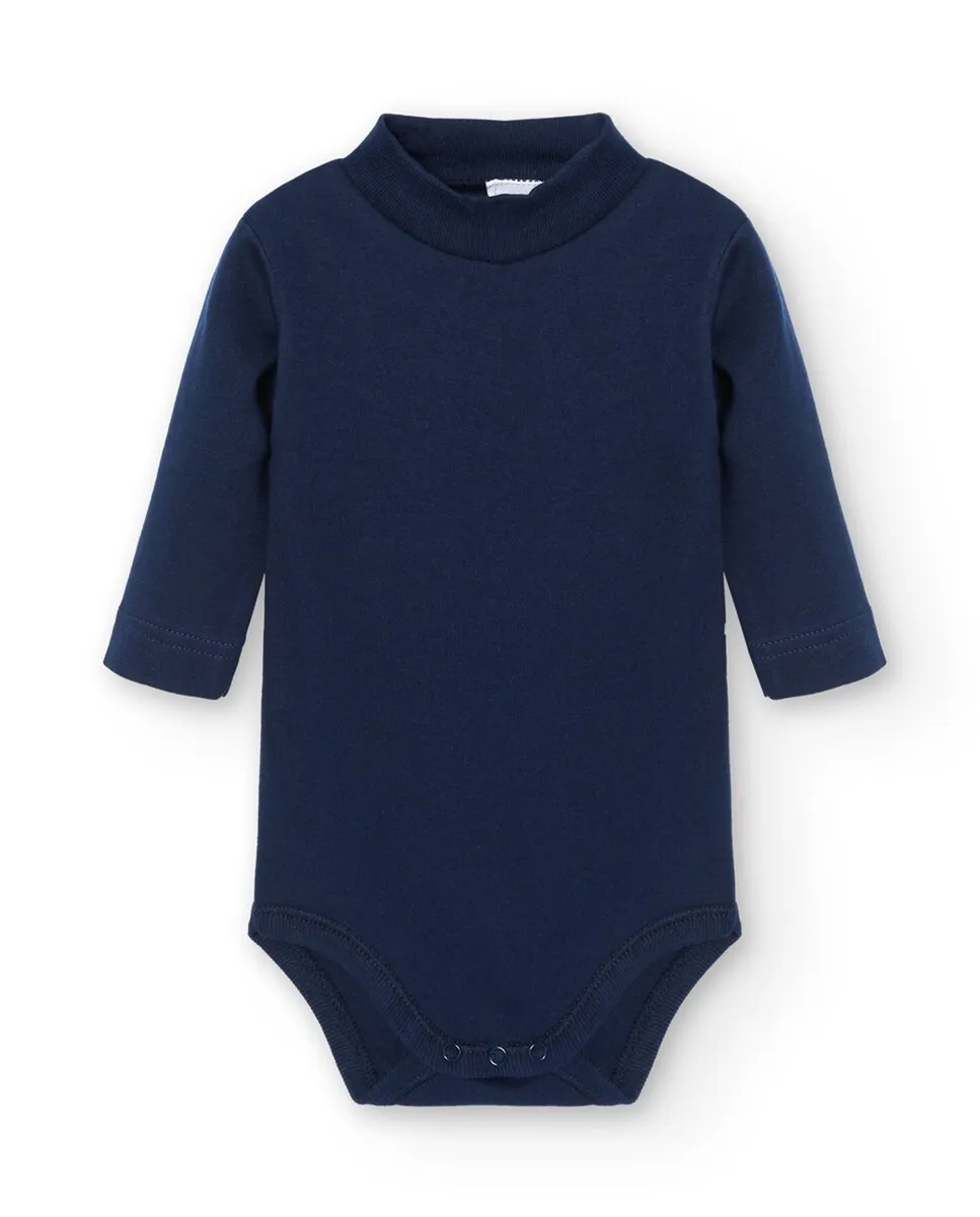 Набор из 2 детских боди с водолазкой с длинным рукавом BABIDÚ, тёмно-синий
Набор из 2 детских боди с водолазкой с длинным рукавом BABIDÚ, тёмно-синий