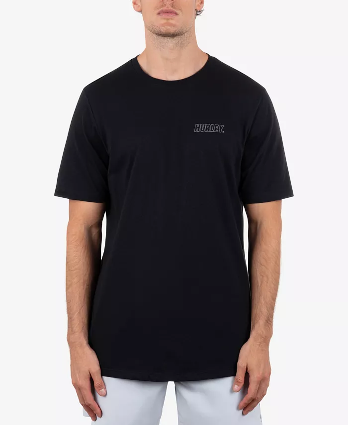Мужская футболка с коротким рукавом Fastlane на подкладке Hurley, черный
Мужская футболка с коротким рукавом Fastlane на подкладке Hurley, черный