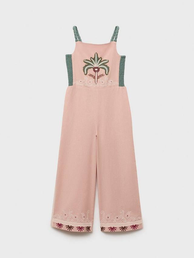 Детский комбинезон Samba без рукавов с вышивкой из хлопковой смеси Mango, Pink
Детский комбинезон Samba без рукавов с вышивкой из хлопковой смеси Mango, Pink