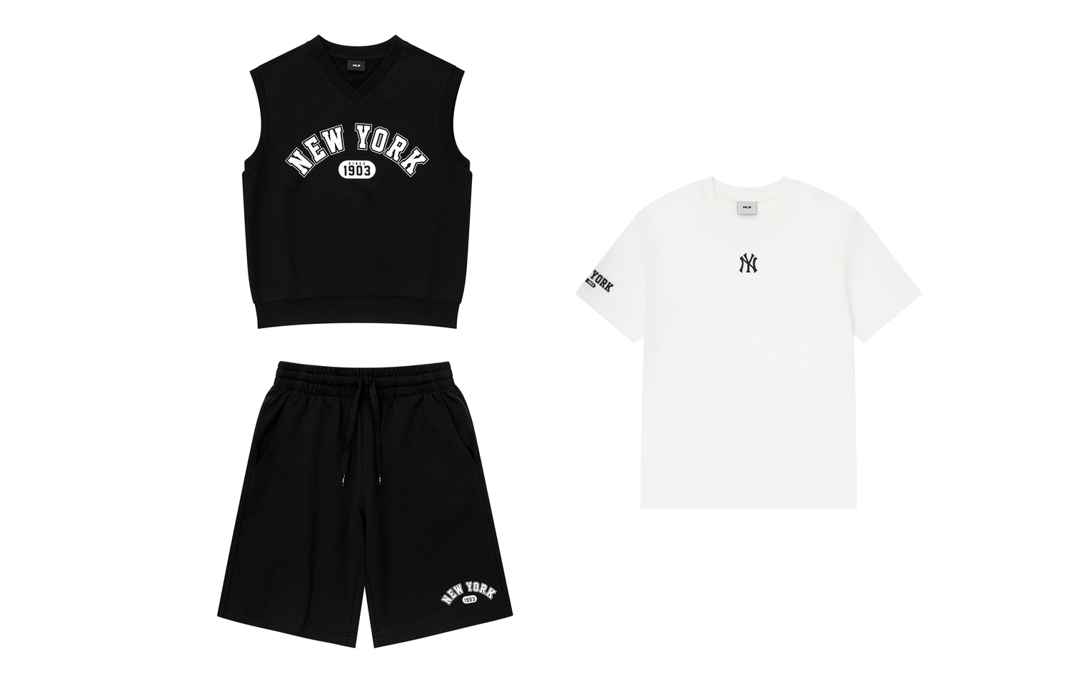 Детская повседневная спортивная одежда с V-образным вырезом Moderate MLB, set
Детская повседневная спортивная одежда с V-образным вырезом Moderate MLB, set