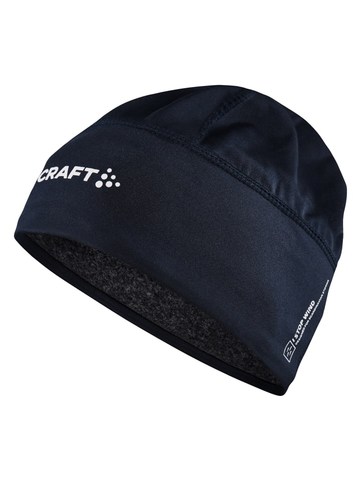 Craft Ветрозащитная флисовая шапка ADV темно-синего цвета
Craft Ветрозащитная флисовая шапка ADV темно-синего цвета