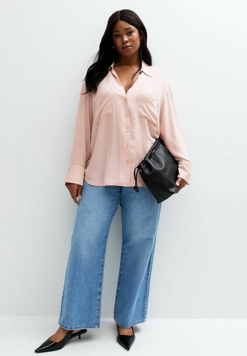 Блуза New Look Curves CURVES, Mid Pink/Blue Denim
Блуза New Look Curves CURVES, Mid Pink/Blue Denim