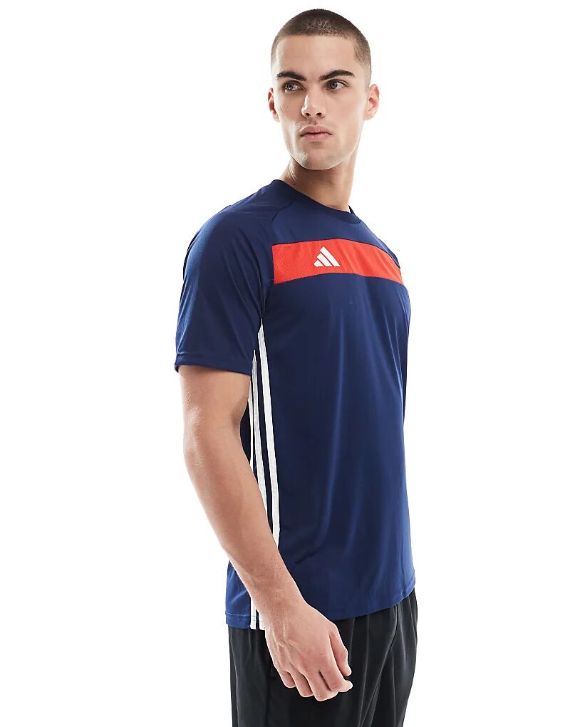 Футболка adidas Football Tiro Essentials темно-синего и красного цветов adidas performance
Футболка adidas Football Tiro Essentials темно-синего и красного цветов adidas performance