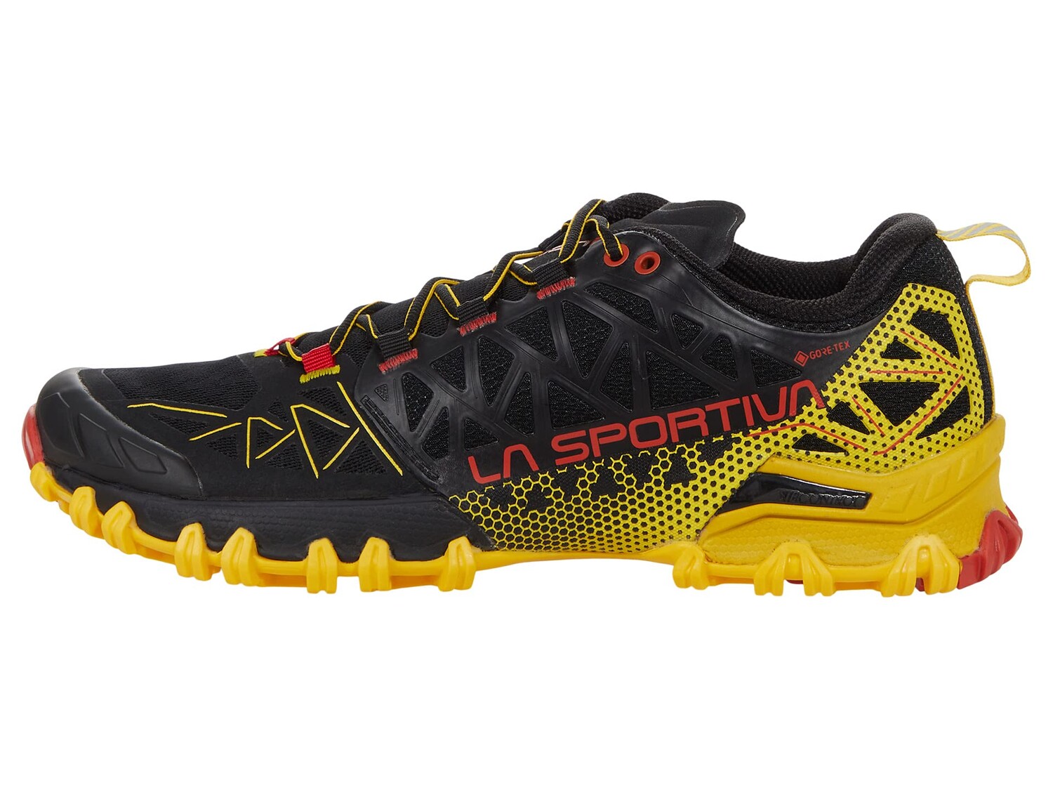 Кроссовки La Sportiva Bushido II GTX, черный/желтый
Кроссовки La Sportiva Bushido II GTX, черный/желтый