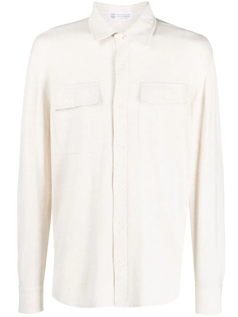 Рубашка с длинными рукавами Brunello Cucinelli, нейтральный
Рубашка с длинными рукавами Brunello Cucinelli, нейтральный