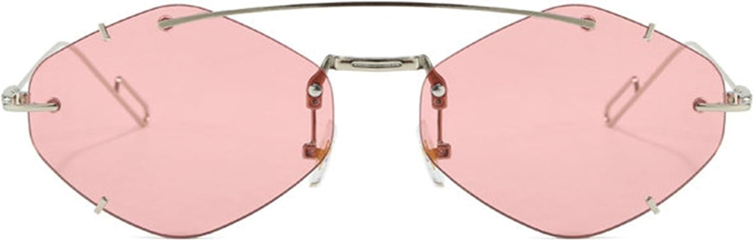 Солнцезащитные очки Willochra Fashion с двойной перемычкой, без оправы, металлические, для женщин, маленькие, многоугольные, квадратные, для мужчин, шестиугольные, F28, C4
Солнцезащитные очки Willochra Fashion с двойной перемычкой, без оправы, металлические, для женщин, маленькие, многоугольные, квадратные, для мужчин, шестиугольные, F28, C4