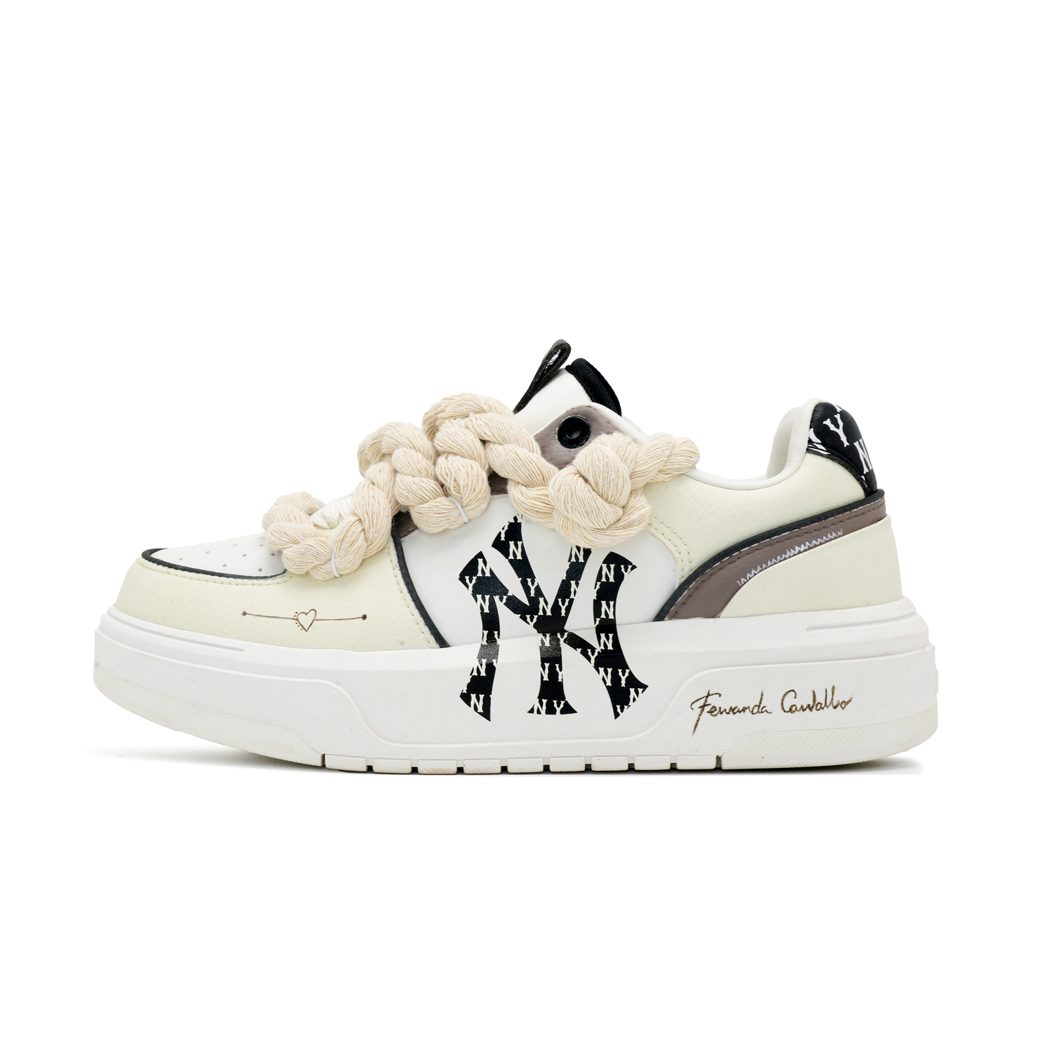 Нескользящие устойчивые к истиранию низкие кроссовки для скейтбординга unisex MLB, экрю
Нескользящие устойчивые к истиранию низкие кроссовки для скейтбординга unisex MLB, экрю