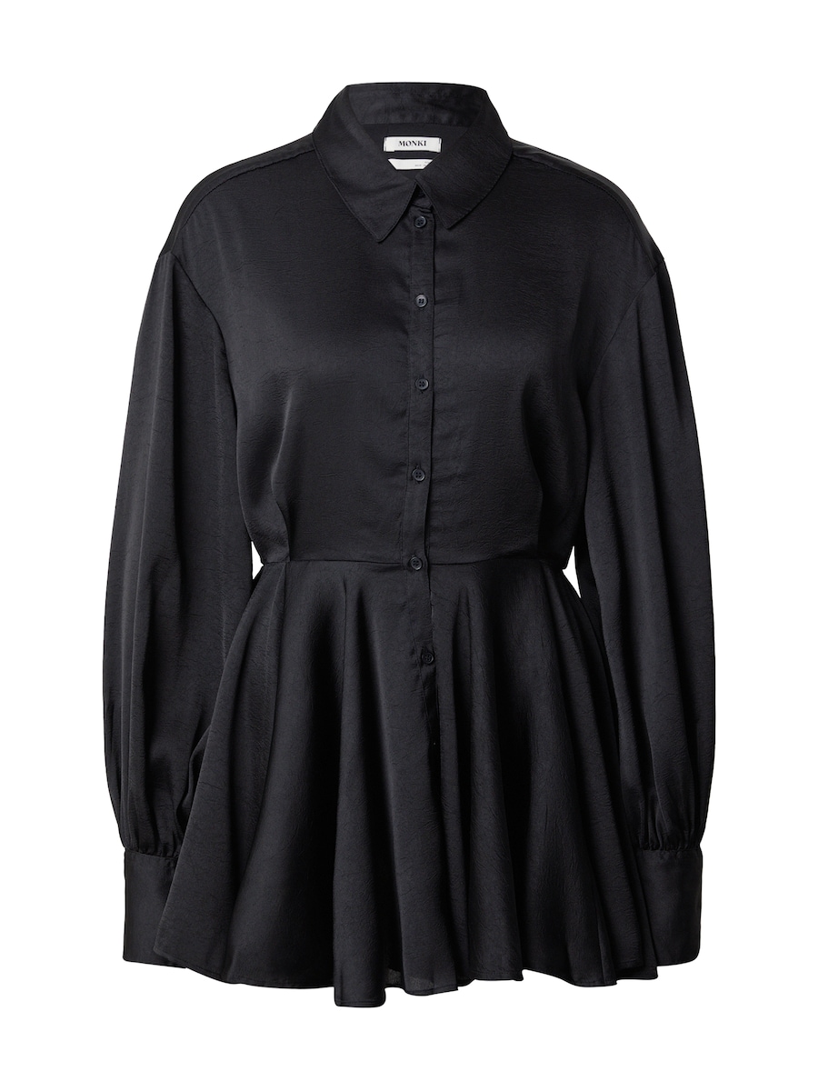 Платье-рубашка Monki, черный
Платье-рубашка Monki, черный