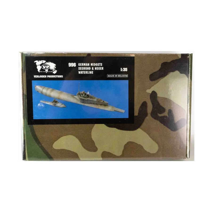 «Зееунд и Негер» — немецкая сверхмалая подводная лодка времен Второй мировой войны., Modern Miniatures - Assorted (1:35)
«Зееунд и Негер» — немецкая сверхмалая подводная лодка времен Второй мировой войны., Modern Miniatures - Assorted (1:35)