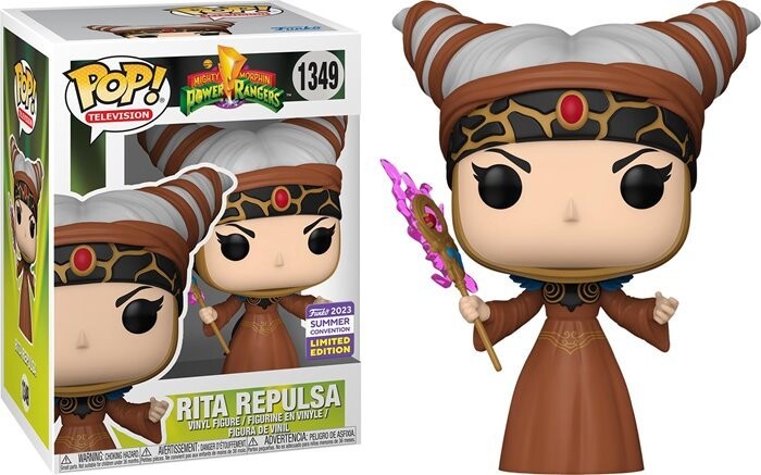 Funko POP Power Rangers 1349 Летняя конвенция Риты Репульса 2023 Funko POP!
Funko POP Power Rangers 1349 Летняя конвенция Риты Репульса 2023 Funko POP!