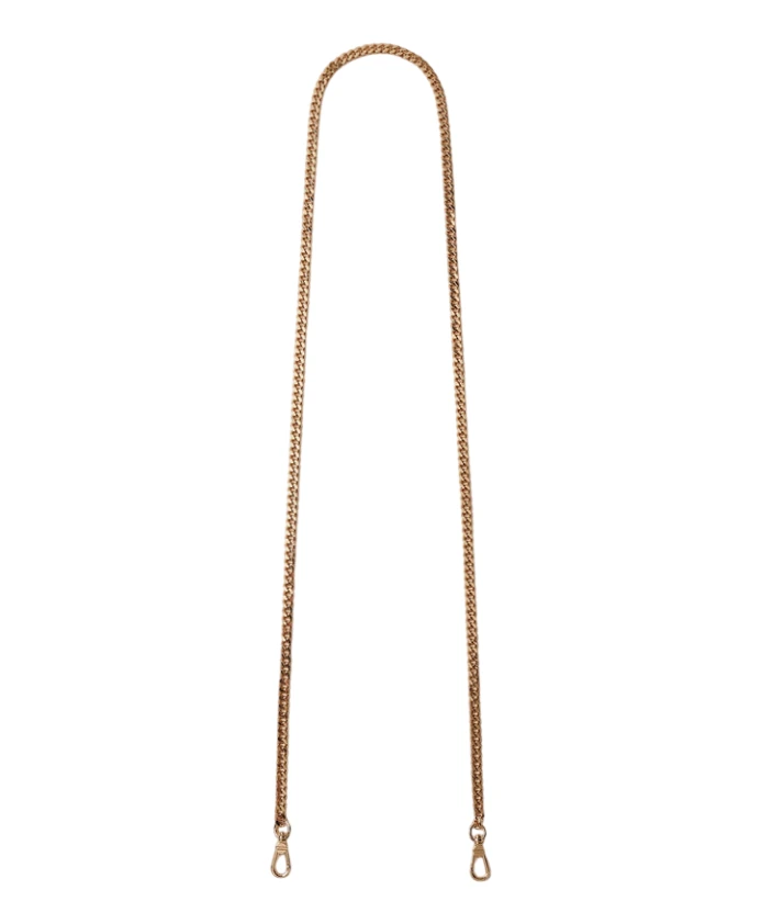 Металлический плечевой ремень-цепочка Borbonese, желтый
Металлический плечевой ремень-цепочка Borbonese, желтый