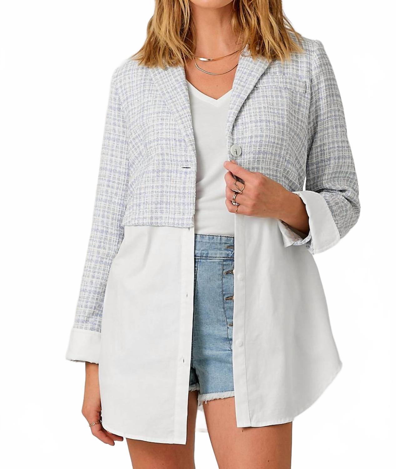 Двусторонний пиджак в разноцветном исполнении Mystree, мультиколор
Двусторонний пиджак в разноцветном исполнении Mystree, мультиколор