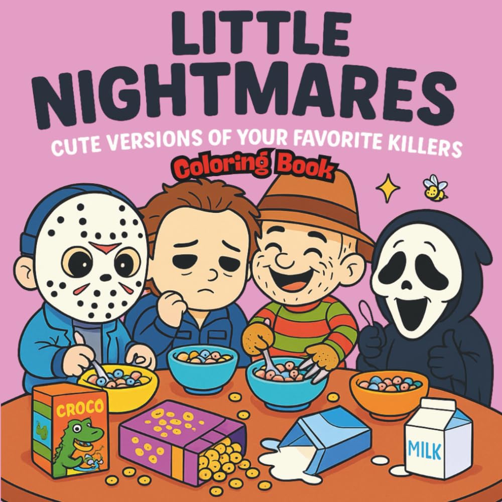 Little Nightmares: Cute Versions of Your Favorite Killers (Independently published)
Little Nightmares: Cute Versions of Your Favorite Killers (Independently published)