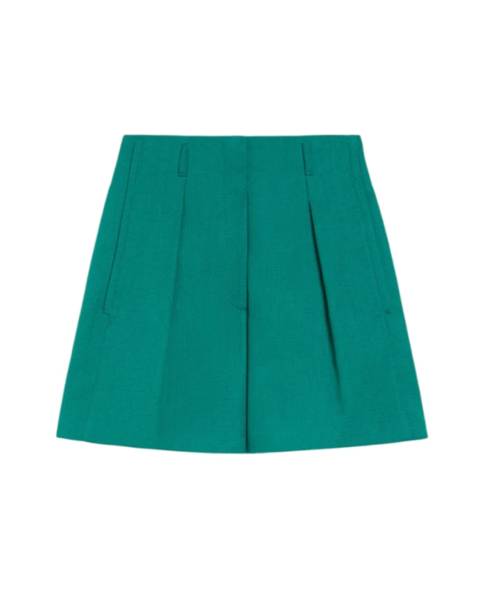 Элегантные шорты-бермуды в стиле бермудских туфель. Weekend Max Mara, зеленый
Элегантные шорты-бермуды в стиле бермудских туфель. Weekend Max Mara, зеленый