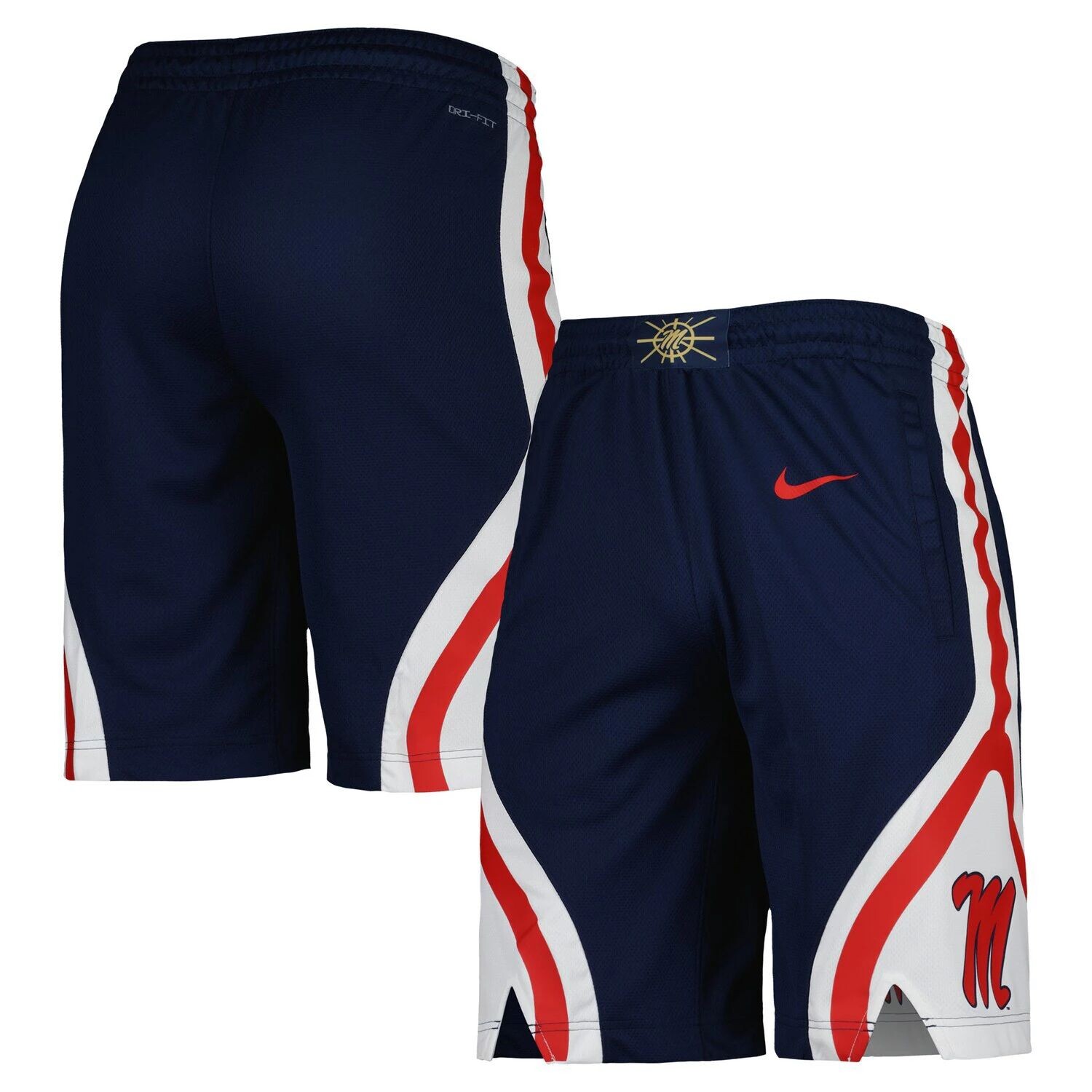 Мужские темно-синие баскетбольные шорты Ole Miss Rebels Replica Performance Nike
Мужские темно-синие баскетбольные шорты Ole Miss Rebels Replica Performance Nike
