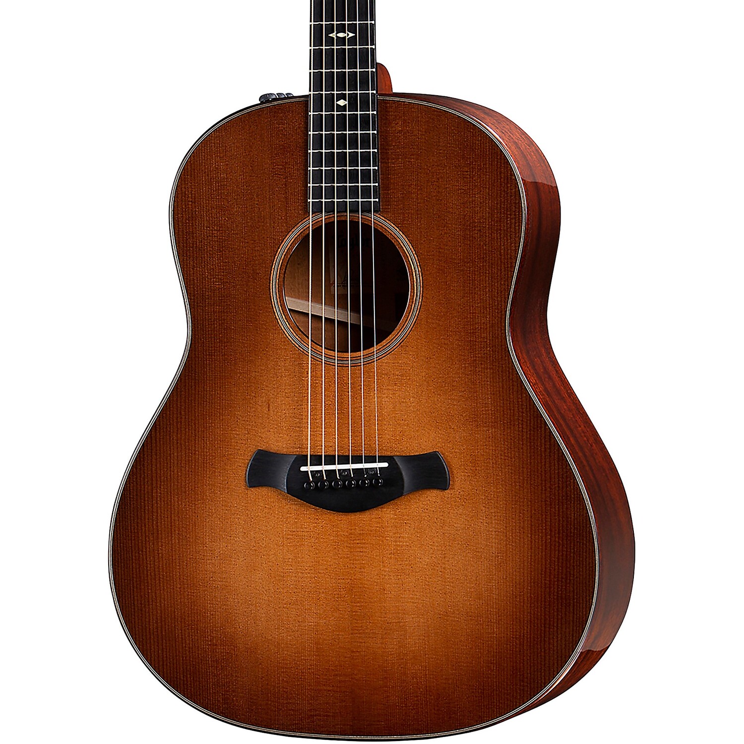 Акустически-электрическая гитара Taylor Builder's Edition 517e Grand Pacific Dreadnought Wild Honey Burst