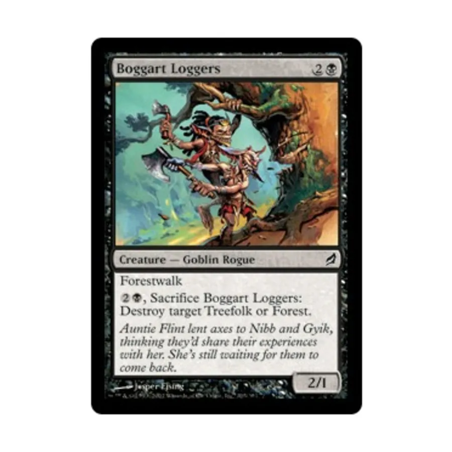 CCG Боггарт Лесорубы (К), MTG - Lorwyn
CCG Боггарт Лесорубы (К), MTG - Lorwyn