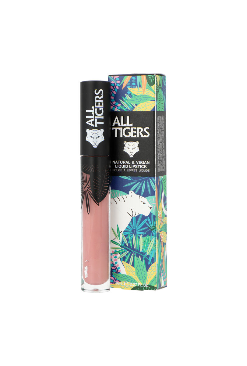 All Tigers, Натуральная и веганская жидкая губная помада 681 Trust My Instinct, Губная помада, 8 мл
All Tigers, Натуральная и веганская жидкая губная помада 681 Trust My Instinct, Губная помада, 8 мл
