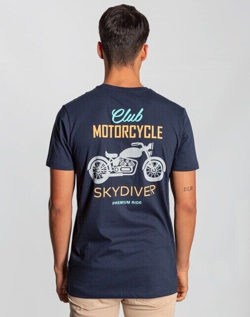 Мужская футболка с короткими рукавами Skydiver, темно-синий
Мужская футболка с короткими рукавами Skydiver, темно-синий