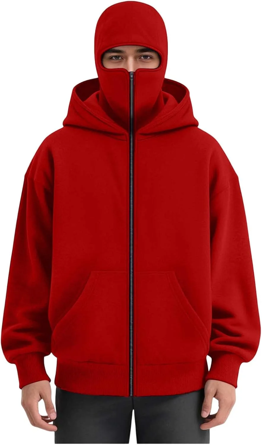 Балаклава-худи с маской для лица, zip-up флисовая толстовка с капюшоном и карманами Sdeycui
Балаклава-худи с маской для лица, zip-up флисовая толстовка с капюшоном и карманами Sdeycui