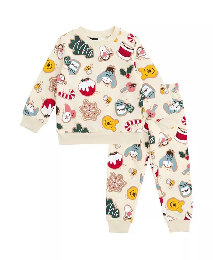 Комплект одежды из флисового свитшота и спортивных штанов для мальчиков на Рождество и Хэллоуин для новорожденных до (для новорожденных – 14–16 лет) Disney, бежевый
Комплект одежды из флисового свитшота и спортивных штанов для мальчиков на Рождество и Хэллоуин для новорожденных до (для новорожденных – 14–16 лет) Disney, бежевый