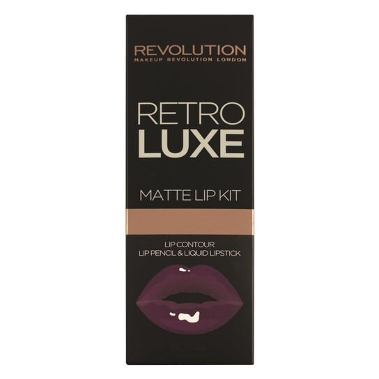 Наборы матовых губ Retro Luxe, карандаш для губ + блеск для губ Royal, 1 г + 5,5 мл Makeup Revolution
Наборы матовых губ Retro Luxe, карандаш для губ + блеск для губ Royal, 1 г + 5,5 мл Makeup Revolution