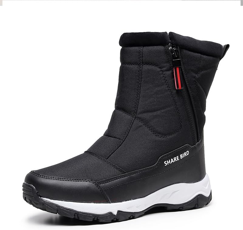 Зимние ботинки Qacksv для мужчин, снегоступы для улицы, водонепроницаемые, с толстой утепленной подошвой для походов и лыж, с противоскользящей подошвой, теплые, ветронепроницаемые повседневные ботинки для холодной погоды, черный
Зимние ботинки Qacksv для мужчин, снегоступы для улицы, водонепроницаемые, с толстой утепленной подошвой для походов и лыж, с противоскользящей подошвой, теплые, ветронепроницаемые повседневные ботинки для холодной погоды, черный