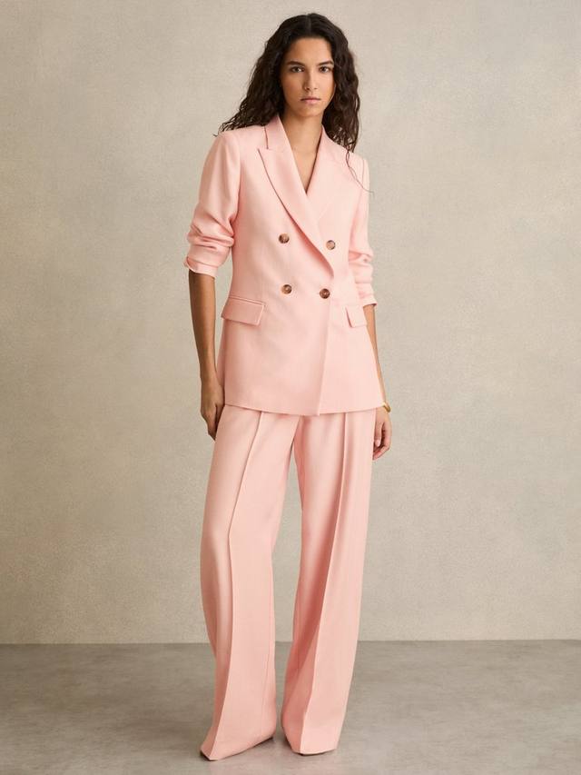 Широкие брюки petite magda Reiss, розовый
Широкие брюки petite magda Reiss, розовый