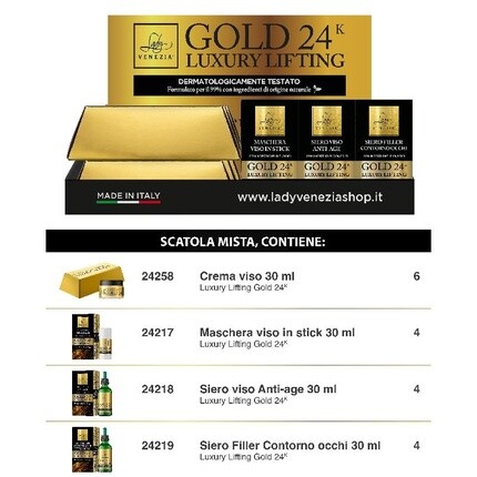 Lady Venezia Маска-микс-крем Viso Gold 30 мл
Lady Venezia Маска-микс-крем Viso Gold 30 мл