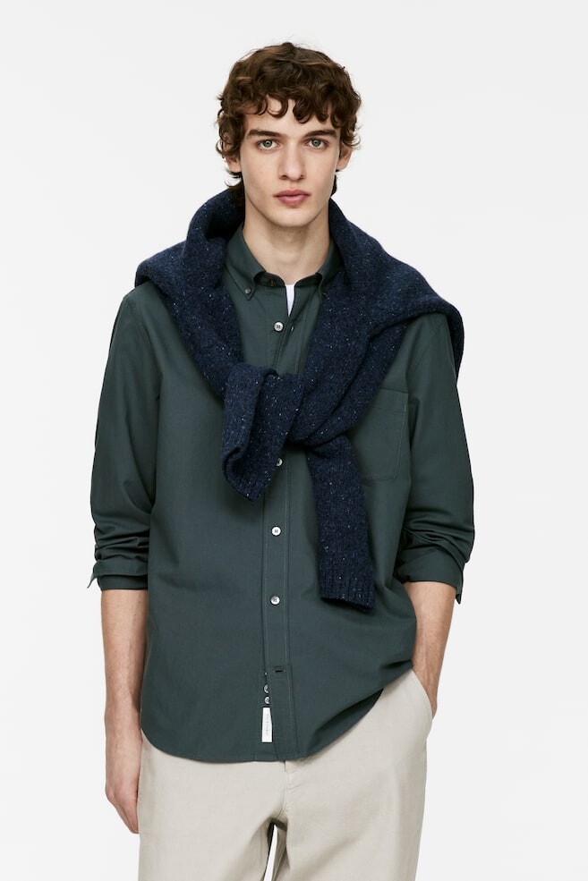 Рубашка Оксфорд Arket, зеленый
Рубашка Оксфорд Arket, зеленый