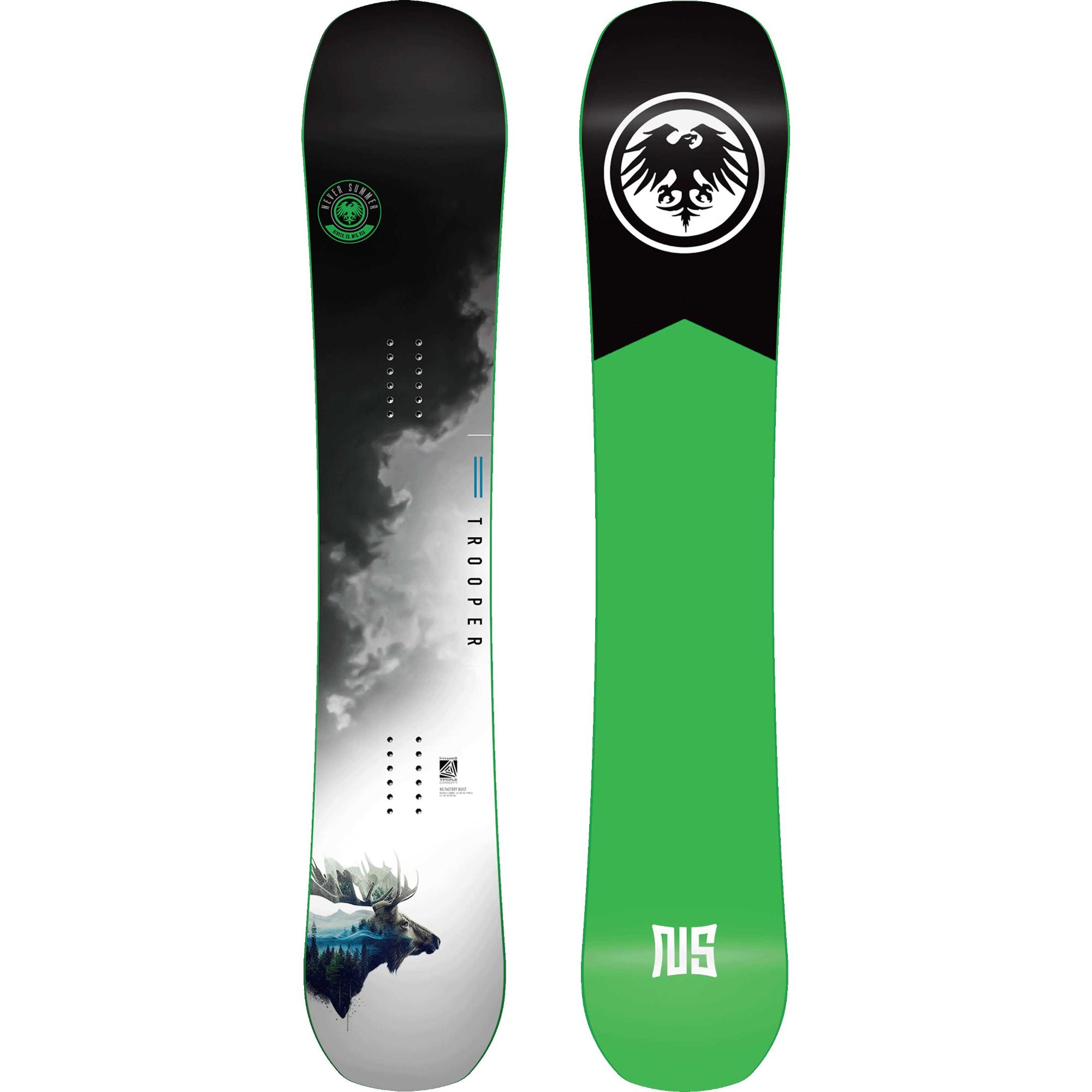 Мужской сноуборд Trooper Wide '26 Never Summer, One Color
Мужской сноуборд Trooper Wide '26 Never Summer, One Color