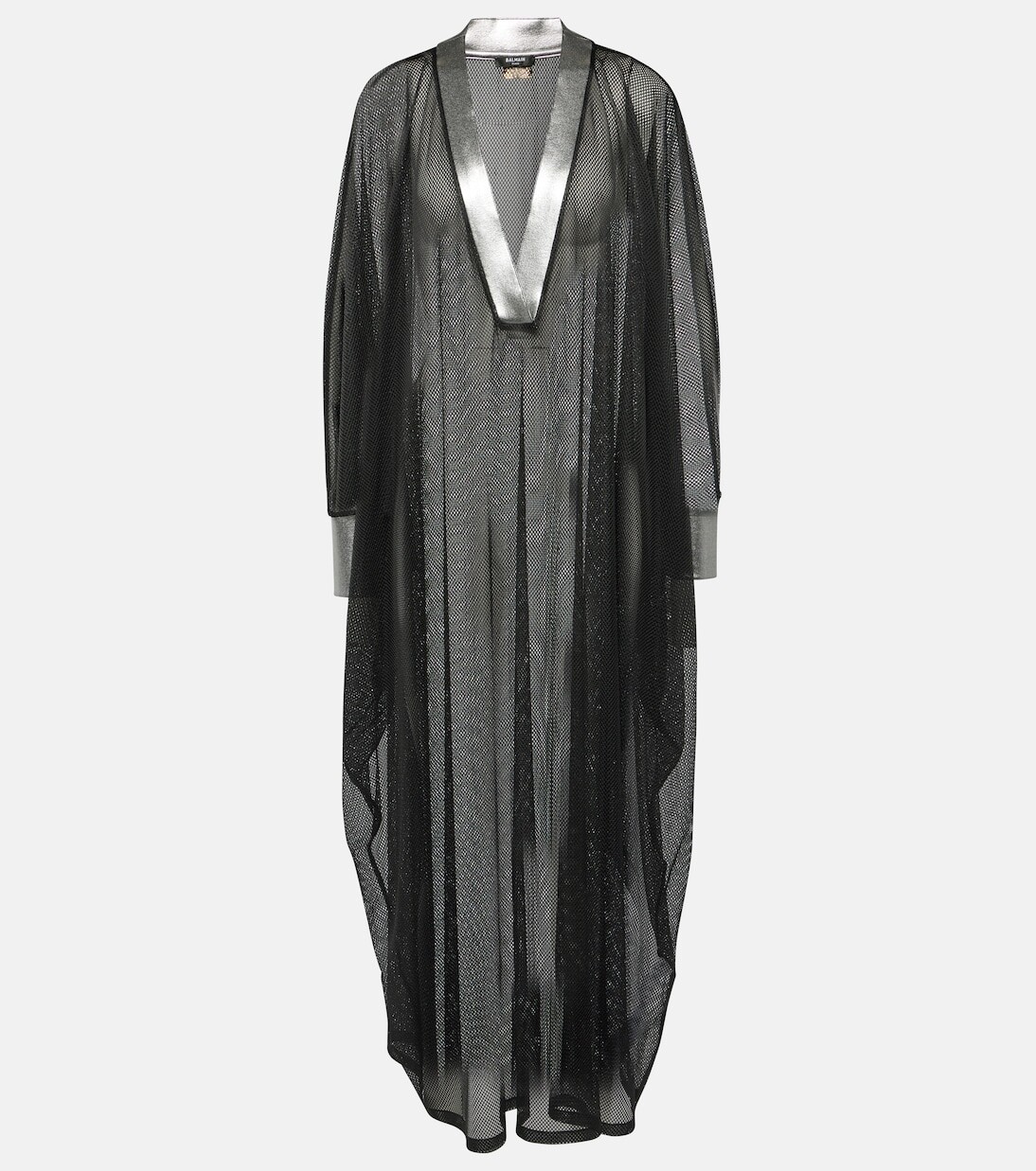Сетчатый кафтан Balmain, черный
Сетчатый кафтан Balmain, черный
