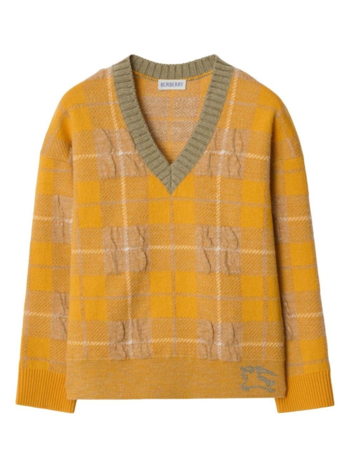 Клетчатый свитер Burberry Kids, желтый
Клетчатый свитер Burberry Kids, желтый