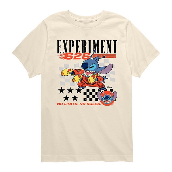 Футболка с принтом Lilo & Stitch Experiment 626 Racing для мальчиков 8-20 Disney, Cream
Футболка с принтом Lilo & Stitch Experiment 626 Racing для мальчиков 8-20 Disney, Cream