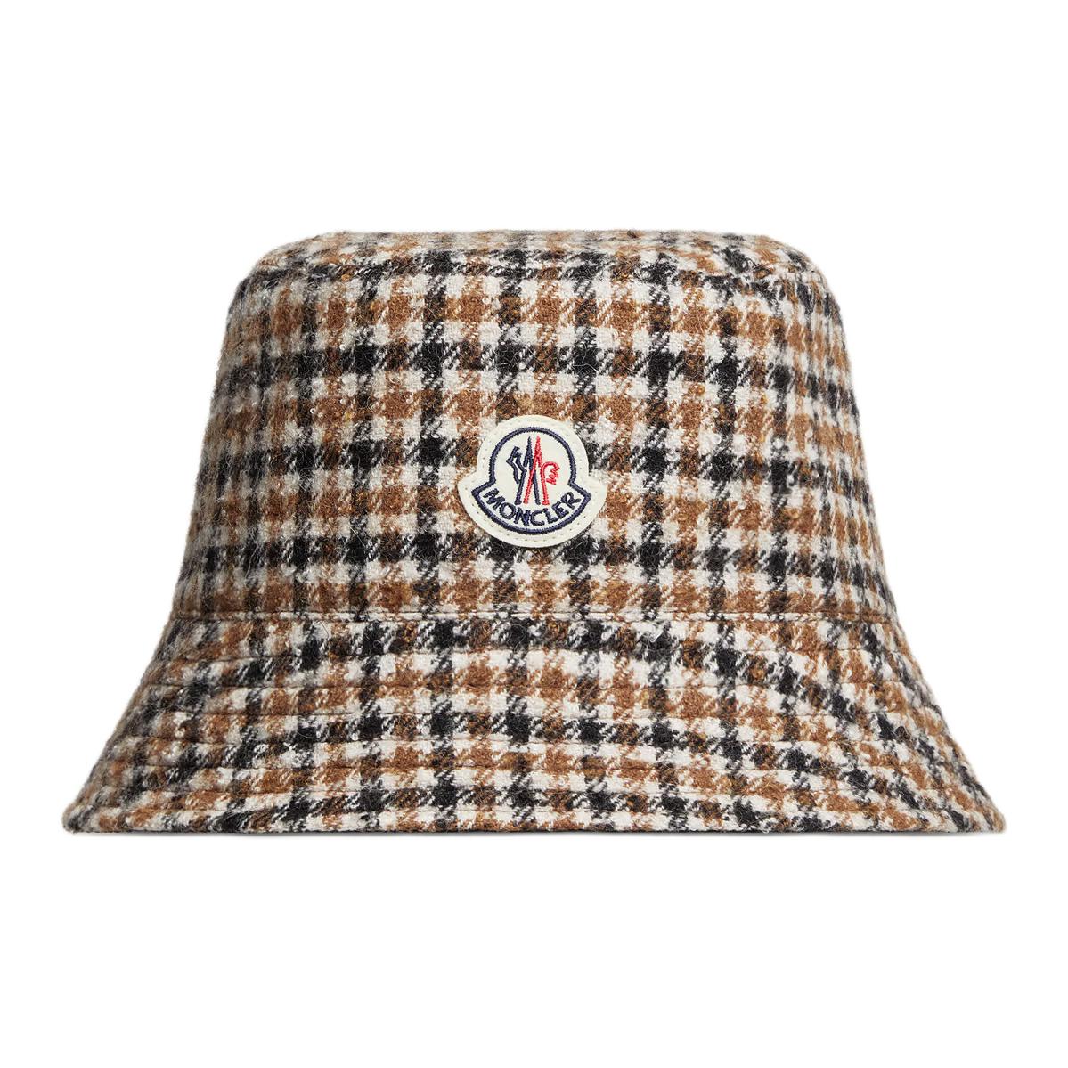 Moncler Проверенная ведро-шляпа, Brown/Black
Moncler Проверенная ведро-шляпа, Brown/Black