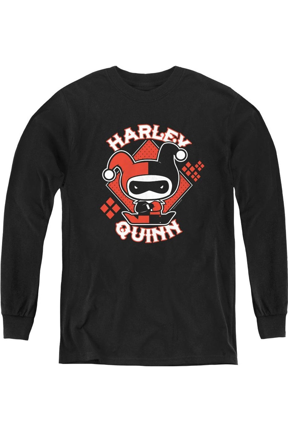 Футболка с длинным рукавом для подростков "Harley Chibi" из Лиги Справедливости Америки Gildan, черный
Футболка с длинным рукавом для подростков "Harley Chibi" из Лиги Справедливости Америки Gildan, черный