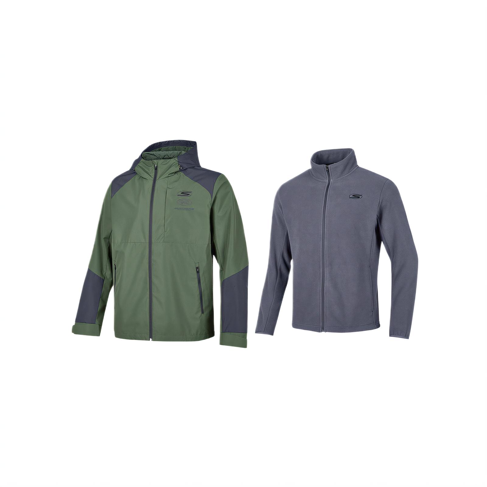 Skechers Базовый спортивный жакет, Thyme Green-031F
Skechers Базовый спортивный жакет, Thyme Green-031F