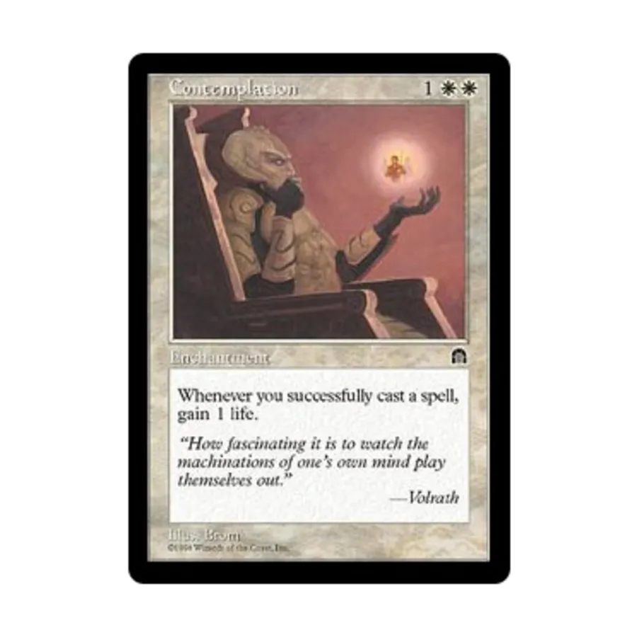 CCG Созерцание (U), MTG - Stronghold
CCG Созерцание (U), MTG - Stronghold