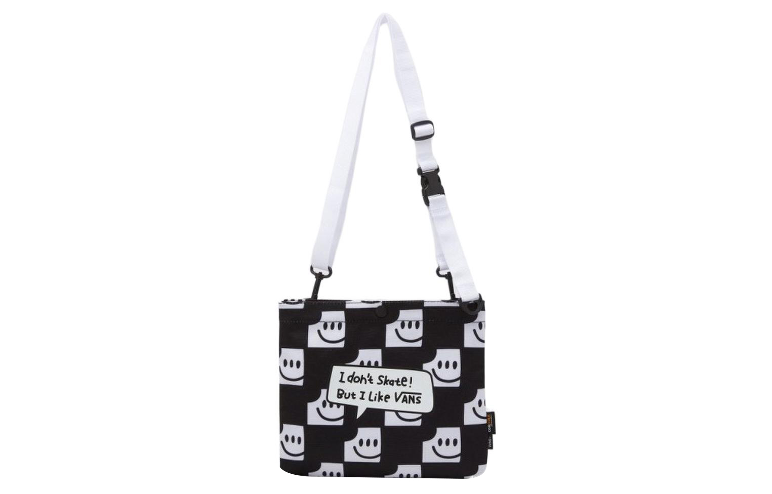 Vans Полиэстеровая сумка унисекс черно-белая
Vans Полиэстеровая сумка унисекс черно-белая
