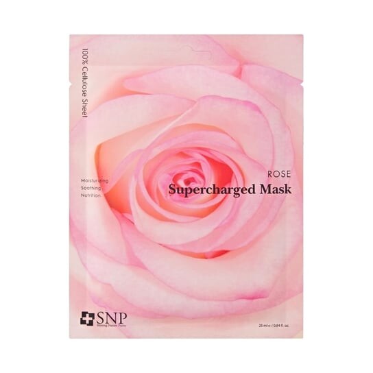 Увлажняющая тканевая маска с розой, 25 мл Snp, Rose Supercharged Mask
Увлажняющая тканевая маска с розой, 25 мл Snp, Rose Supercharged Mask
