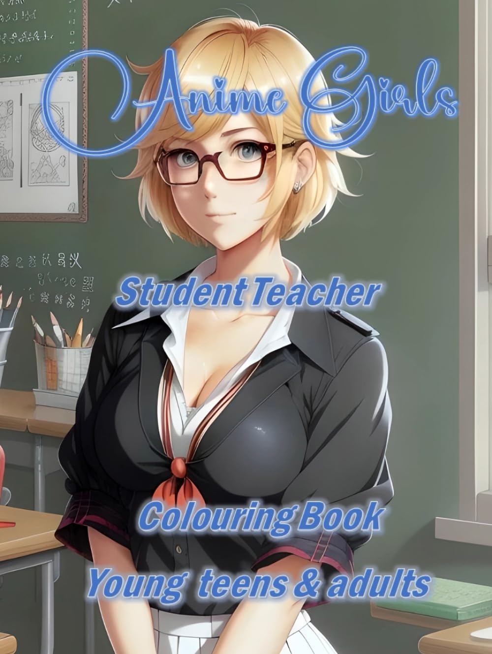 Anime Girls student Teacher colouring book for young teens and adults large print in grey scale in various settings and poses.: Student Teacher (Independently published)
Anime Girls student Teacher colouring book for young teens and adults large print in grey scale in various settings and poses.: Student Teacher (Independently published)
