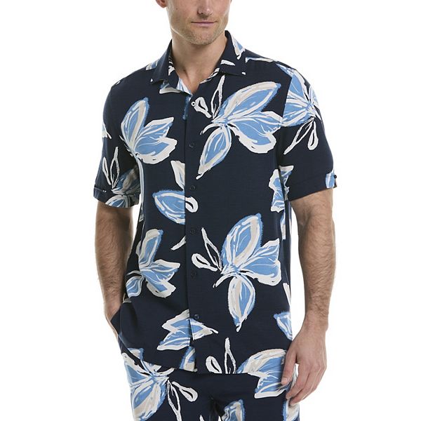 Мужская рубашка с тропическим принтом Cubavera
Мужская рубашка с тропическим принтом Cubavera