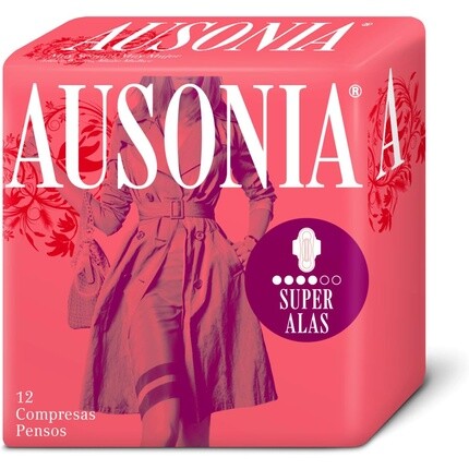 Компресс с Super Wings — упаковка из 12 шт., Ausonia
Компресс с Super Wings — упаковка из 12 шт., Ausonia