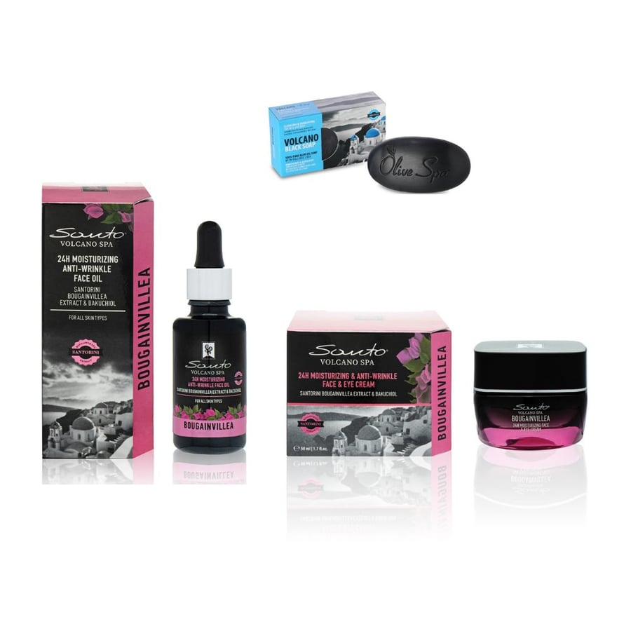 Набор увлажняющей косметики для лица Santo Volcano Spa Bougainvillea
Набор увлажняющей косметики для лица Santo Volcano Spa Bougainvillea