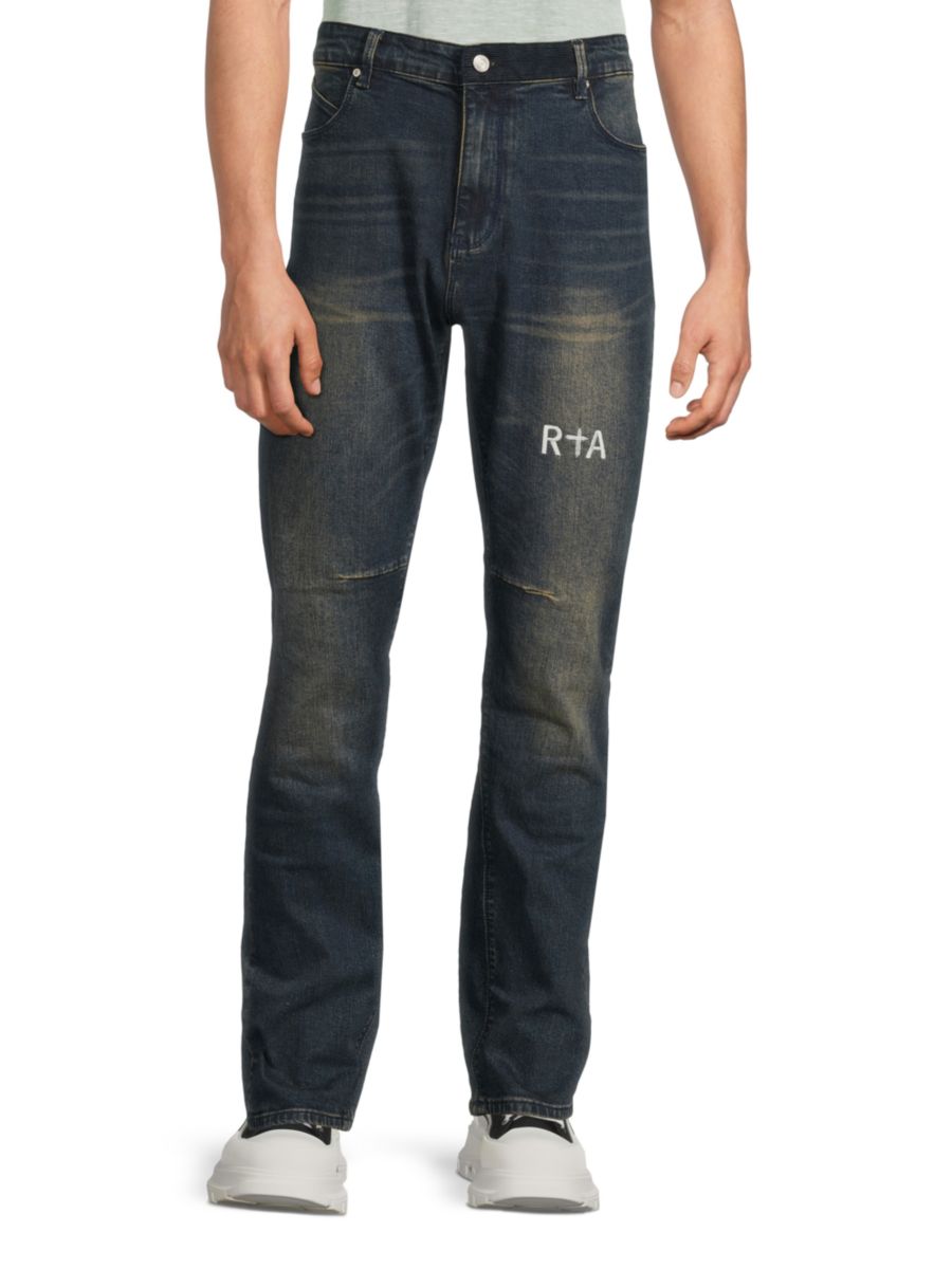 Джинсы с логотипом и ворсом RTA, цвет Blue Mineral
Джинсы с логотипом и ворсом RTA, цвет Blue Mineral