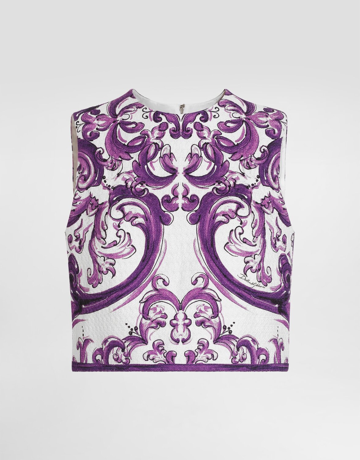 Топ с принтом майолика Dolce & Gabbana, мультиколор
Топ с принтом майолика Dolce & Gabbana, мультиколор