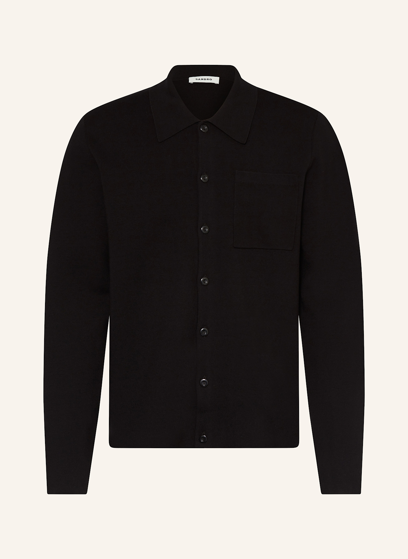 Кардиган Sandro, черный
Кардиган Sandro, черный