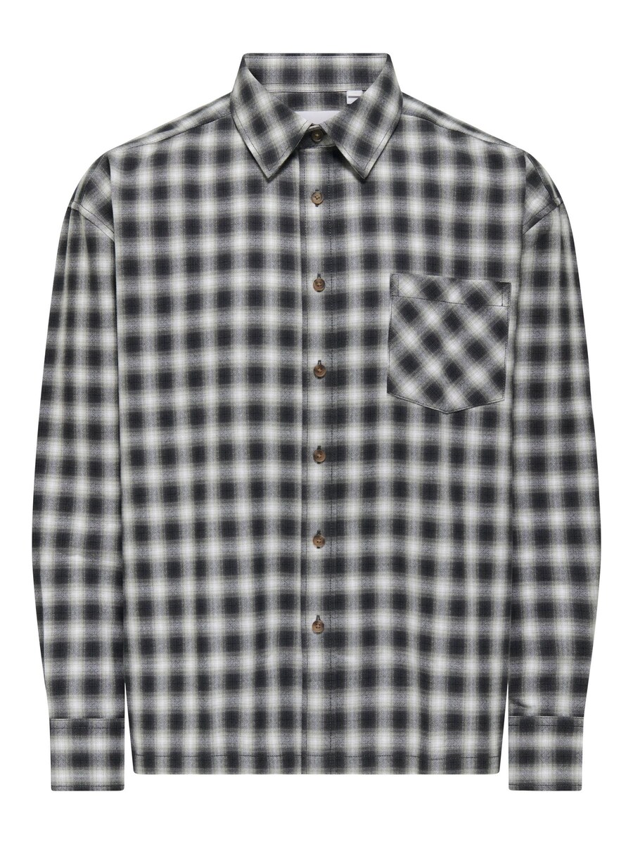 Рубашка на пуговицах Comfort fit Only & Sons ONSELLIOT, серый
Рубашка на пуговицах Comfort fit Only & Sons ONSELLIOT, серый