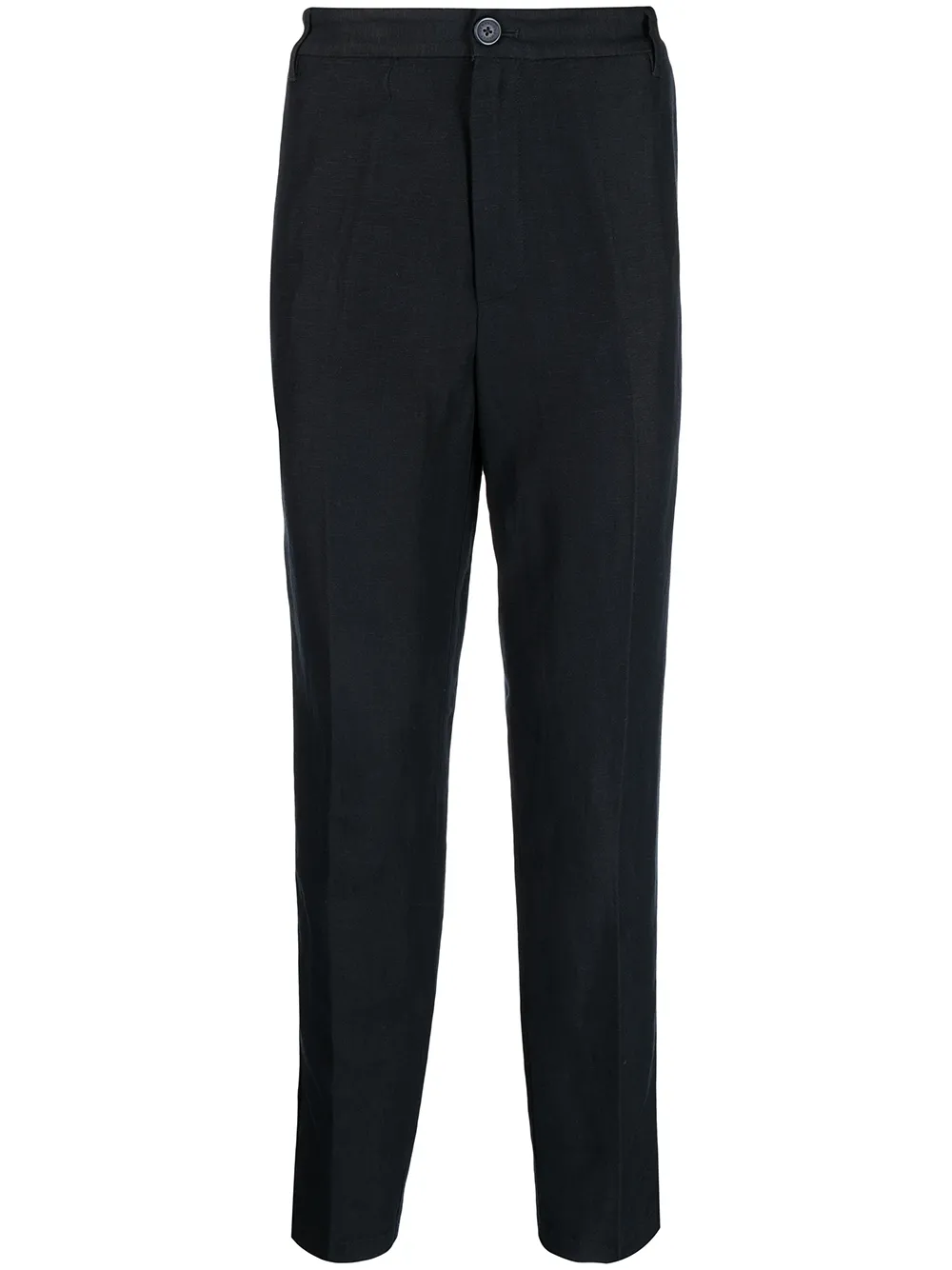 Зауженные брюки с завышенной талией Armani Exchange, синий
Зауженные брюки с завышенной талией Armani Exchange, синий